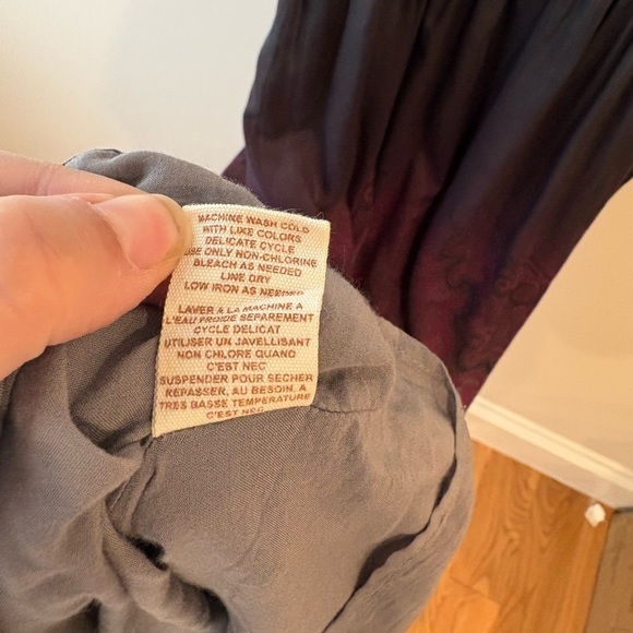 Free People Megs Smocked Boho Ombré Maxi Dress - Picture 10 of 10